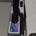 Electric Grill Brush Rechargeable, 3 Powerful Speed BBQ Grill Brush for Outdoor Grill, 180 Adjustable, Stainless Steel Rotary Brush Head, Automatic Grill Cleaning Brush for Camping Outdoor Grill (Black)