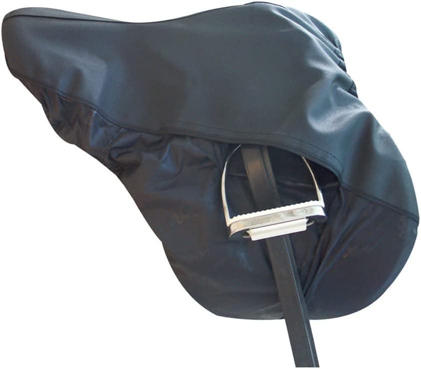 Intrepid International Ride On Saddle Cover - Weather-Resistant Protection for Riding in Rain and Snow, Fits Close Contact and Short Flap Dressage Saddles