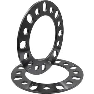 Wheel Accessories Parts 2 Pcs Universal Wheel Spacers 6mm 1/4" Thick Fits Bolt Patterns (8x6.50) 8x165.1mm 8x170mm 8x180mm Fits Chevy Siverado 2500 3500  Ford F250 F350  Ram 2500 3500