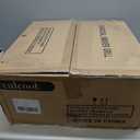 Realcook Charcoal BBQ Smoker Grill - 20 Inch Vertical Smoker for Outdoor Cooking Grilling