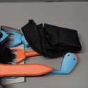 CODOGOY 12-in-1 Switch Sports Accessories Bundle for Switch 1/2/OLED - Complete Family Sports Kit with Storage Bag, Exclusive Bowling Grips & 2 Player Support for Nintendo Switch Sports Games,Switch 1/2 Compatible (ORANGE&BLUE)