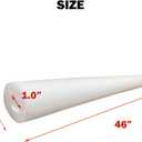 Pool Noodles 46 Inch Hollow Foam Swim Noodle for Kids Pool Floating DIY Crafts, two pack