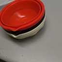 Silicone Bowl Liners for KitchenAid 5 Qt Tilt-Head Stand Mixer, Extra-Thick Food Grade Silicone Cold/ Heat-Resistant & Non-Stick, Easy Clean, Fits 5 Quart Mixing Bowl, Set of Three with Lids (3PCS)