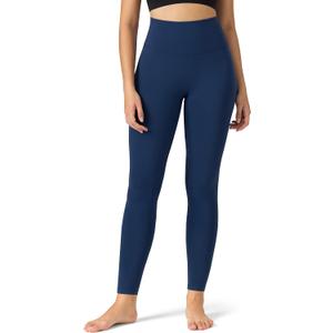 Colorfulkoala Dreamlux No Front Seam Leggings for Women 25" Inseam, High Waisted Buttery Soft 7/ 8 Yoga Pants (XS, Titan)