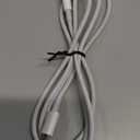 Henrety Aux to Lightning Cable 6.5ft, Nylon Braided Hi-Fi Audio Cord for Car, Headphones, Speakers