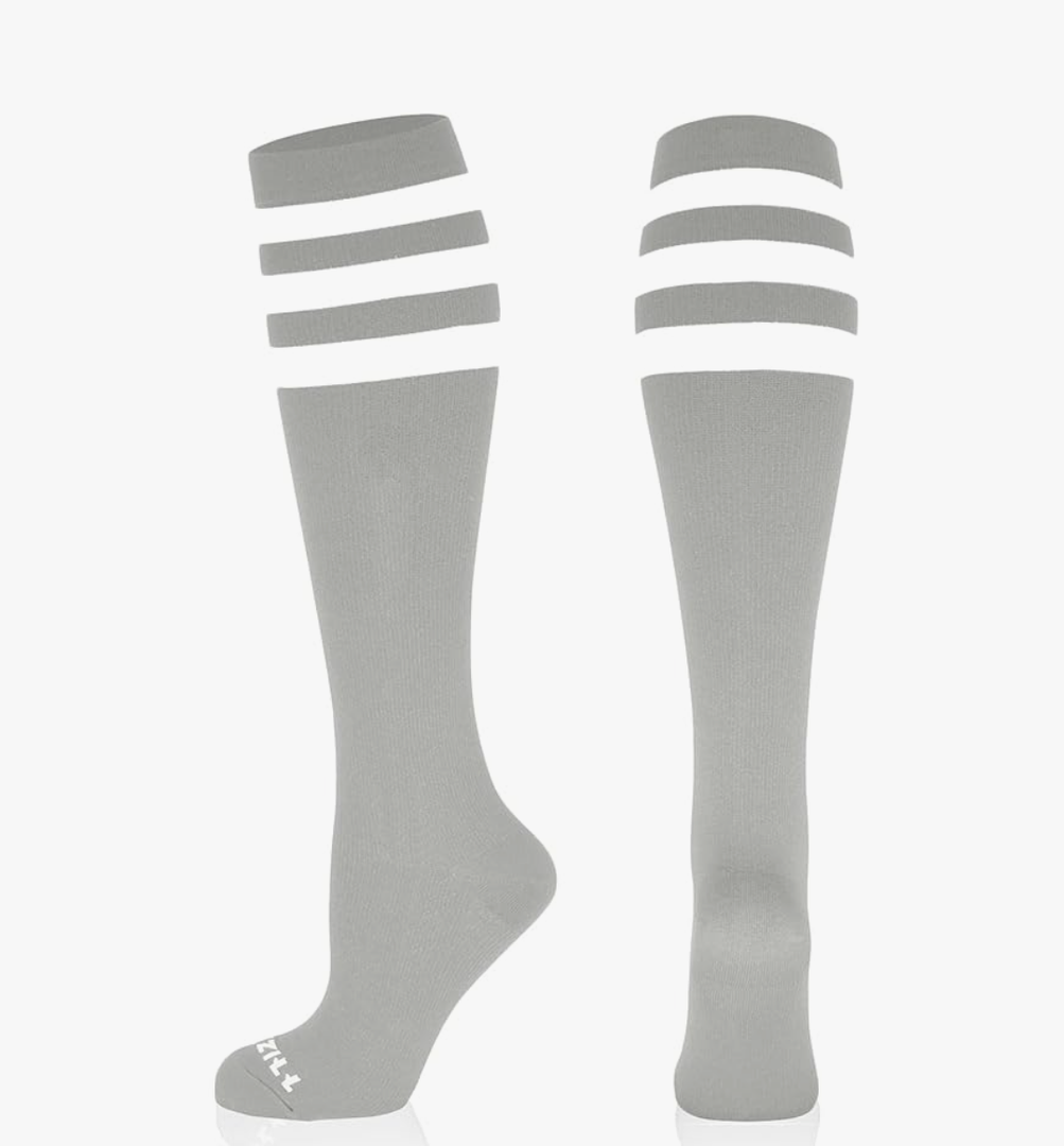 NEWZILL Medical Compression Socks for Women & Men, 20-30 mmHg Knee-High Support for Circulation, All-Day Comfort for Work Travel Running Cycling and Fitness