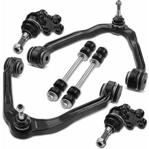 A-Premium 6Pcs Front Suspension Kit, Upper Control Arm, Sway Bar Link