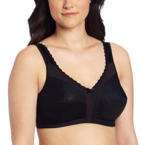 Carnival Women's Plus Size Soft (44D, Black)