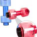 BESPORTBLE Creative Dumbbell Shape Sports Water Bottle Durable Plastic Hydrating Water Kettle for Gym Outdoor and Daily Use