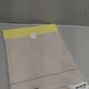 Leetaltree Beige Placemats Set of 12 - Heat Resistant Non-Slip Place mats for Dining Table, Washable Durable PVC Vinyl Woven Table Mats(Beige, 12)