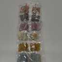 Sequins Butterfly Hair Clips - 12PCS Small Clamps for Thin Hair Styling Accessories, Classic Claws for Women & Girls