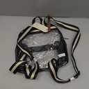 Missnine Small Clear Backpack for Stadium Events Anti-theft Mini Clear Bag for Sport Event Concert