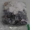 24 Pcs Brown Christmas Bow Tree Ornaments Natural Rustic Faux Fur Bow Ornaments 5 x7 Inch Bows Decorative for Xmas Tree Garland Wreath Decorations(Camel, Brown, White)