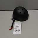 Kids Bike Helmet, Toddler Skateboard Helmets for Ages 2-3-5-8-14 Years Boys Girls Adjustable Multi-Sport Bicycle Skateboarding Football Roller Skating Scooter Rollerblade Balance Bike Helmet (Black)