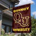 QU Hawks Double Sided House Flag