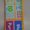 Electronic Alphabet Wall Chart, Talking ABC, 123s, Music Poster, Kids Learning Toys for Toddlers 1-3, Interactive Educational Toddler Toy, Birthday Gifts for Age 1 2 3 4 5 Year Old Boys Girls - Blue