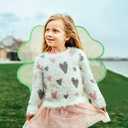 Halloween Fairy Wings for Girls, Halloween Dress Up Costume Accessories Sparkle Butterfly Angel Wings Costume Wings (Green)