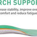 Insoles for Golf Men's Shoes Replacement, Footwear Inserts for Arch Support Inserts to Help Reduce Fatigue Cushion Shock Absorbing (Men 12-14)