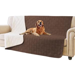 Waterproof and Anti-Slip Dog Bed Cover and Pet Blanket Sofa Pet Bed Mat car Incontinence Mattress Protectors Furniture Couch Cover for Most Cats Dogs, Pets52x82-Chocolate (52x82Inch (Pack of 1))