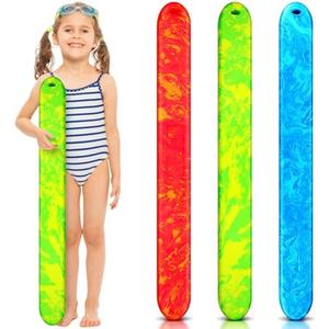 Hollowfly 3 Pcs Large Pool Foam Floats 45 Inches Universal Swimming Floating Water Board Outdoor Pool Swirl Water Exercise Accessories for Lake River Swim Spa