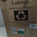Lasko Pedestal Fan, Oscillating Fan for Bedroom with Adjustable Height and 3 Cooling Speeds, Portable, 18", Black, 1827