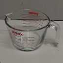 Pyrex 4-Cup Glass Measuring Cup For Baking and Cooking, Dishwasher, Freezer, Microwave, and Preheated Oven Safe, Essential Kitchen Tools