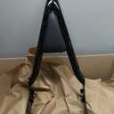 Motorcycle Rear Sissy Bar Detachable Passenger Backrest with Cushion Pad Fit for Harley Touring Road King Street Glide Electra Glide Road Glide FLHR FLHX FLHT FLTR 2009-2025 (Black 22")