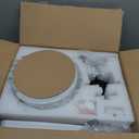 Ceiling Fans with Lights and Remote  52 Inch Low Profile Flush Mount Ceiling Fan, Modern Black Design, Quiet Reversible DC Motor, 3CCT Dimmable LED Light for Bedroom Living Room Kitchen Indoor