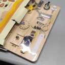 Busy Board for Toddlers 1 2 3 4 Year Old - Large Montessori Sensory Toys, Wooden Fidget Activity Board for Boys and Girls, Motor Skills Gifts for ADHD & Autistic Children Kids