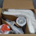 Yaheetech Bar Stools Set of 2, PU Leather Adjustable Swivel Barstools, Armless Hydraulic Kitchen Counter Bar Stool, Kitchen Island Chairs Set of 2, White