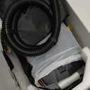 50PSI Paddle Board Pump Electric Portable, High Pressure Sup Pump - Dual Stage Inflation, Auto Shut Off and Deflate for Stand Up Paddle Board/Car/Kayak/Bicycle (Silver-DC12V)