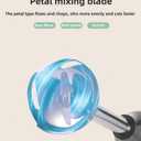 4-in-1 Copper Motor Stainless Steel Blade immersion blender handheld,1000W 5 Speed stand mixer,700ml Beaker,500ml Food Processor, egg beater, baby food maker, meat grinder