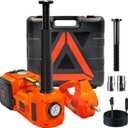 E-HEELP Electric Car Jack Kit 5Ton 12V Hydraulic Car Jack Lift (Lifting Range: 6.1~20.86 inch) with Electric Impact Wrench for SUV MPV Sedan Truck Change Tires Garage Repair