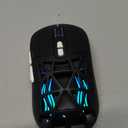 FD Wireless Gaming Mouse,Rechargeable RGB Programmable Macro Mouse,10000 DPI,Tri-Mode 2.4GHz/BT 5.0 with Wired,3.7V 500mAh Built-in Battery for Laptop Desktop PC MacBook Chromebook - Black