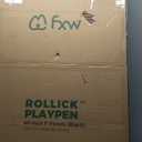 FXW Rollick Dog Playpen for Yard, RV Camping, 40 inch 8 Panels for Medium and Large DogsPatented