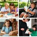 Kids Learning Pad/Tablet Interactive Toddler Toys with 6 Games to Words Numbers Alphabets Music and Multiple Modes,Educational Learning Toys for 2 3 Year Old Kids Boys and Girls(White)