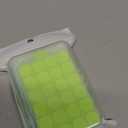 ZZGX Upgrade 2PCS Silicone Suction Cup Phone Case Mount Holder, Phone Accessory Holder Non Slip Phone Suction Cup Mat for Mirror Bathroom Home Kitchen (Green, Double Sided)