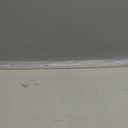 Frameless Shower Door Bottom Seal Shower Sweep with Drip Rail for 1/4" Glass,36" Long, Vinyl, Clear