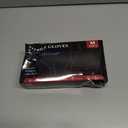 PROMEDIX P Nitrile Disposable Gloves,4mil-100 Count,Gloves Disposable Latex Free,Powder Free for Cooking,Household,Food safe (Medium)