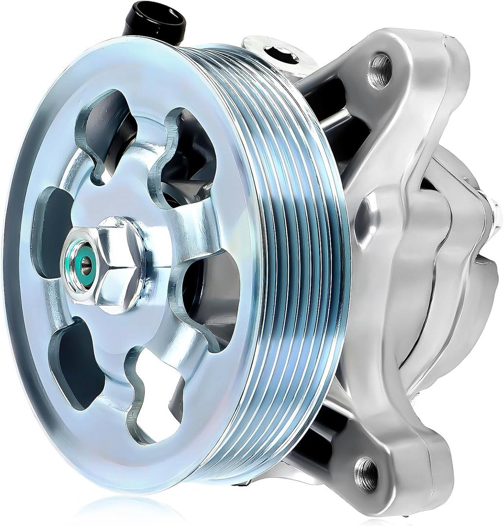 21-5341 Power Steering Pump Fit for Honda Accord EX/LX/DX 2.4L L4 2003 2004 2005 2006 2007, Power Assist Pump with Pulley Replacement for 21-5341 56110-RAA-A01 56110RAAA03 96-5341