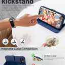 OCASE Compatible with iPhone 17e Case/iPhone 16e Wallet Case, PU Leather Flip Folio with Card Holders RFID Blocking Kickstand [Shockproof TPU Inner Shell] Phone Cover 6.1 Inch 2025, Blue