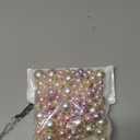 150 Pcs Vase Filler Pearls White and Rosegold Pearl Beads for Vase No Hole Pearls for Centerpieces Vases Home Table Party Decor Wedding DIY 8/14/20mm