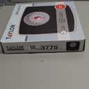 Taylor Battery Free Analog Scales for Body Weight, 330LB Capacity, Easy to Read Large 4.25-inch Dial, 10.3 x 10.6-inch Vinyl Mat Platform, Black