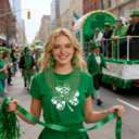 GONOSEED 50/100/150/200PCS St Patricks Day Necklace Bulk St Patricks Day Accessories Green Beads Decorations Party Favor