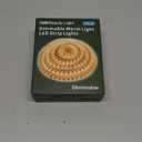 MY BEAUTY LIGHT LED Strip Lights Warm White, 16.4ft Dimmable LED Light Strip,12v Flexible LED Rope Lights Kits for Kitchen Cabinet Bedroom Party Decor