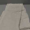 NICETOWN Natural Linen Bedroom Curtains 84 inches Long, Rod Pocket & Back Tab Thick Flax Window Treatments Privacy Assured with Light Filtering for Living Room, W34 x L84, 2 Panels