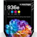 936e 936 Ink Cartridges OfficeJet Pro 9125e 9120e 9135e Compatible with HP 936e 936 936XL Ink Combo Pack HP936 HP936e for OfficeJet 9122e Pro 9120e 9125e 9135e 9730e 9128e 9110b 9130b High Yield