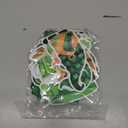 Hoteam 30 Pcs St. Patrick's Day Garage Door Magnets Decoration Irish Party Garage Door Magnet Decals Green Plaid Shamrock Refrigerator Car Magnets Stickers for DIY Decor Party Supplies