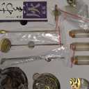 12 Pcs Incense Burner Kit, Brass Powder Ash Making Set with Censer, Chinese Incense Art Mold Press Tool, Home Fragrance Holder in Gift Box for Relaxation, Meditation, Yoga, Aromatherapy