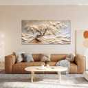 Abstract Canvas Wall Art Decor Botanical Flower Tree Wall Art 24" X 48"